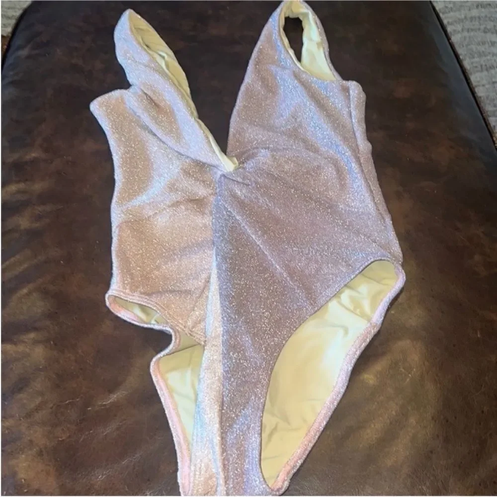 New Free People x Juillet Olivia Shine One-Piece Swimsuit M